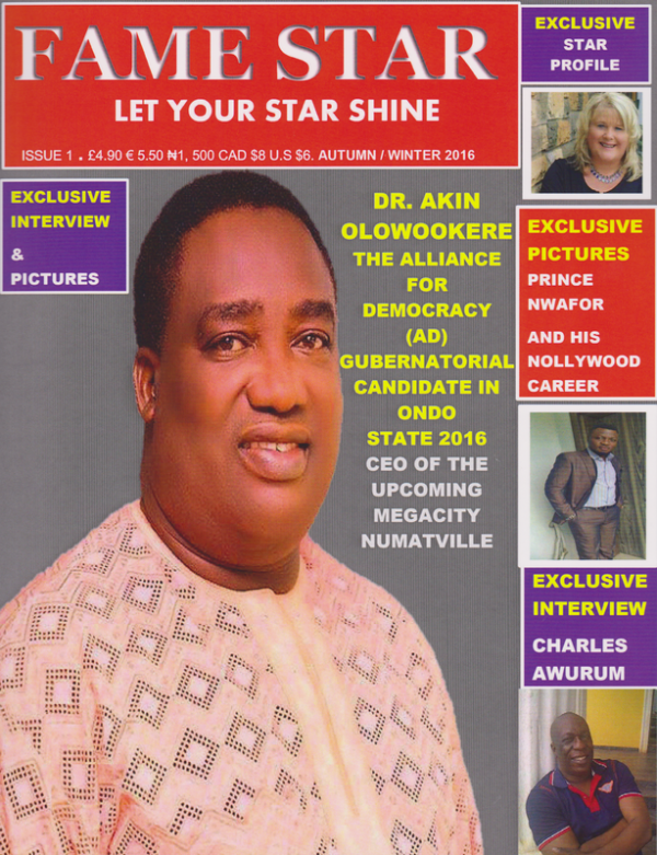 FAME STAR MAGAZINE ISSUE 1
