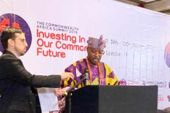 HIS ROYAL HIGHNESS, OLUWO OF IWO, OBA ABDULRASHEED AKANBI AT THE COMMONWEALTH AFRICA SUMMIT 2019
